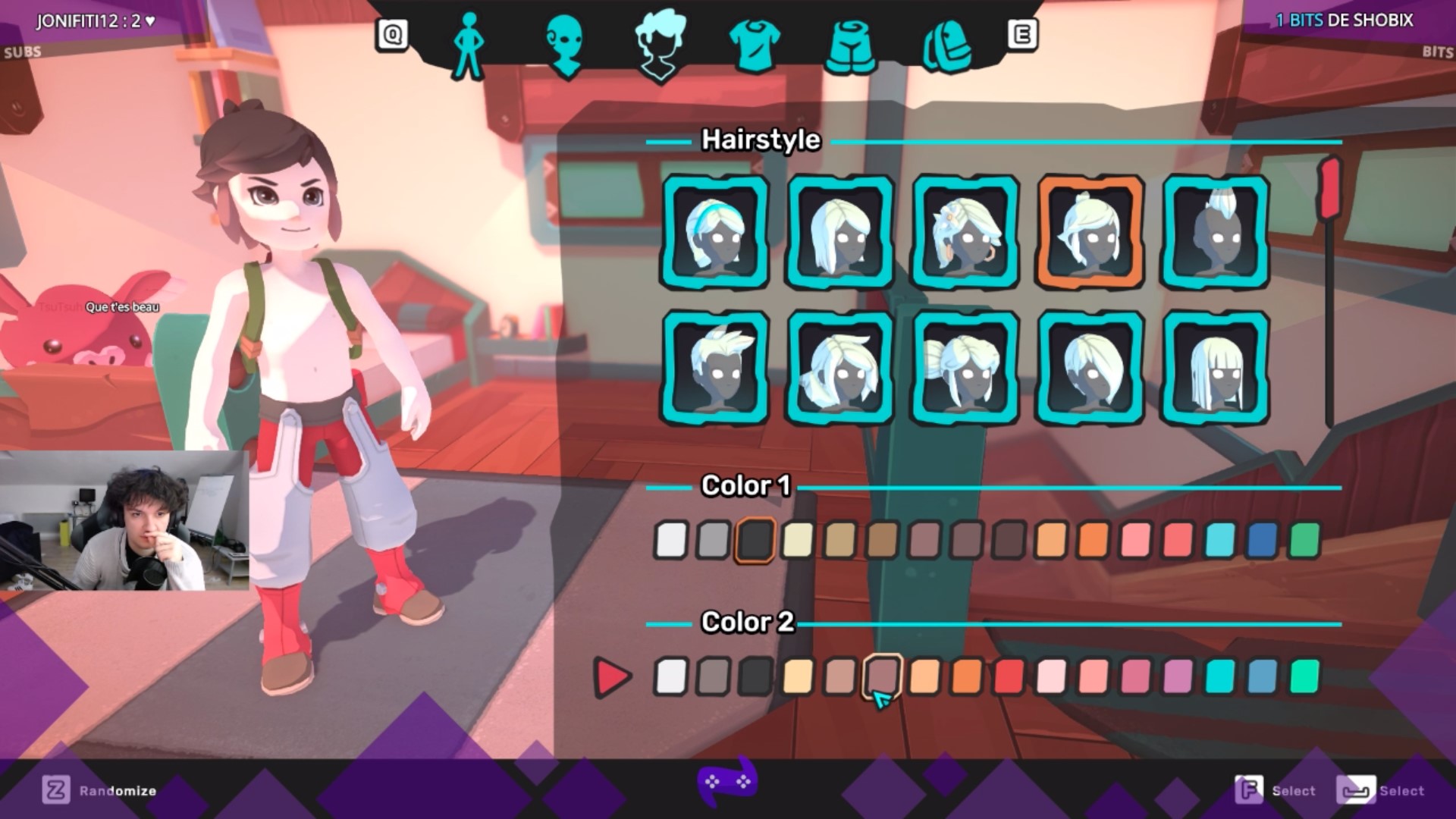 personnage-customisation