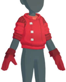 Haut et gants star de la récré